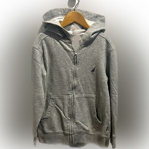 Boys' Zip Up Hoodie Sweatshirt Grey